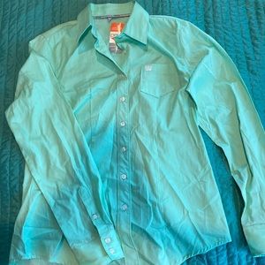 NWT Cinch Long Sleeve Button Down Shirt